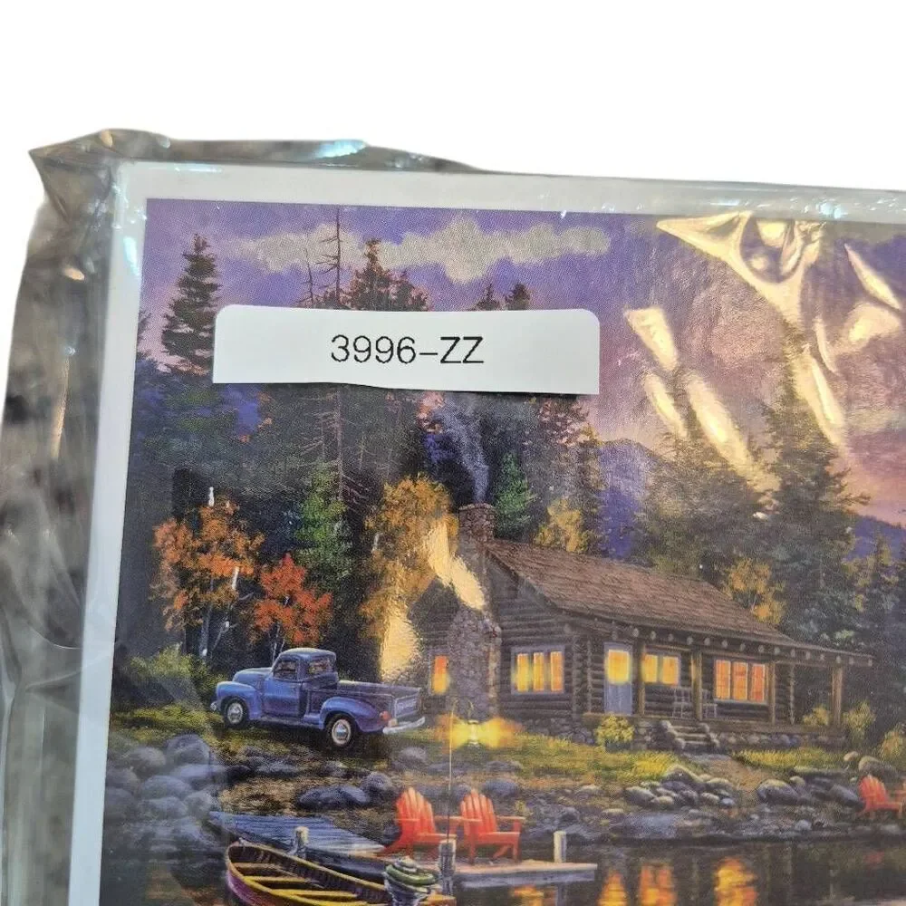 Buffalo Games - Canoe Lake 1000 Piece Puzzle for Adults - Jigsaw Puzzles – Darre